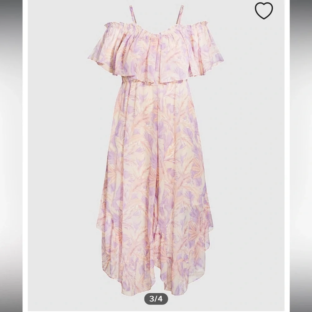 Arna York Blush St Tropez Cold Shoulder Dress Size 22/24 - Picture 14 of 16